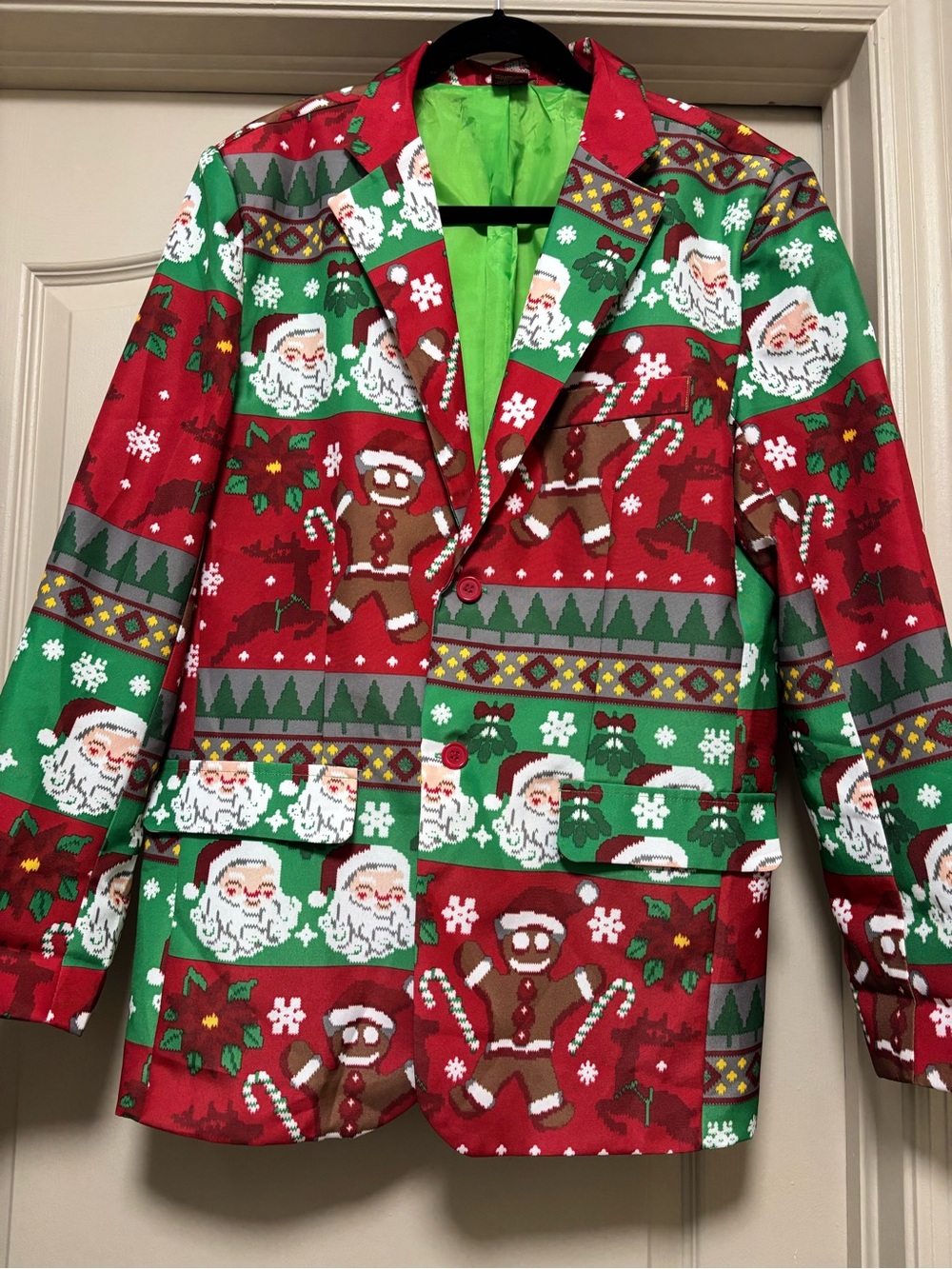 Unisex Dec 25th Christmas blazer size M